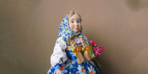 Кукла на чайник Маруся