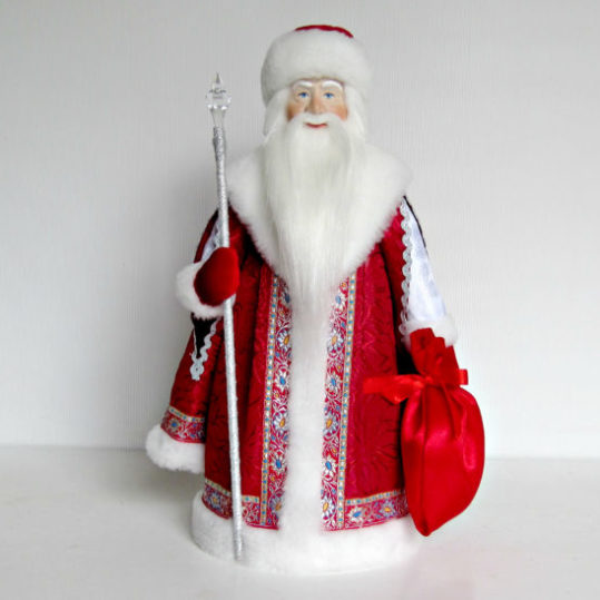 Кукла Русский Дед Мороз. Кукольное Очарование