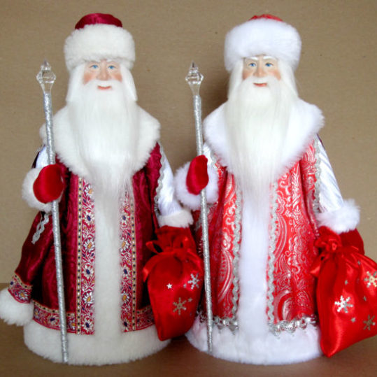 Кукла Русский Дед Мороз. Кукольное Очарование