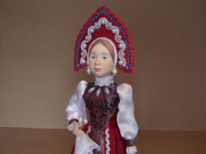 Кукла-конфетница Русская красавица