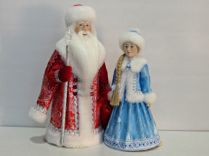 Авторские куклы Дед Мороз и Снегурочка