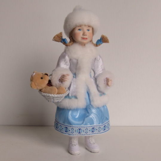 Кукла Девочка Снегурочка