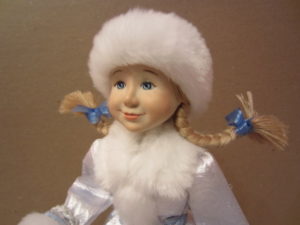 Кукла Девочка Снегурочка