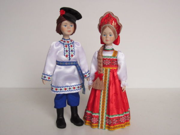 Куклы Егорка и Полюшка