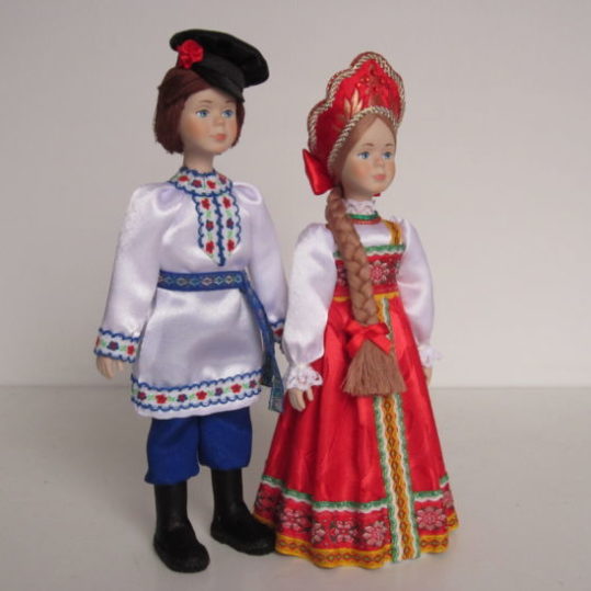 Куклы Егорка и Полюшка