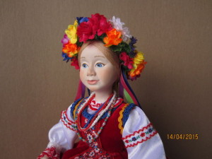 кукла на чайник Оксана
