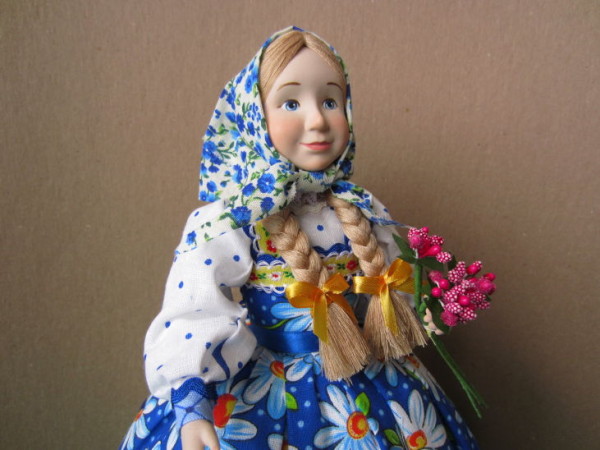 кукла на чайник Маруся