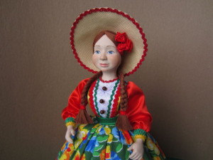 Кукла на чайник Аришка