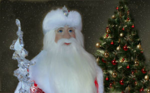 Кукла Дед Мороз 60 см