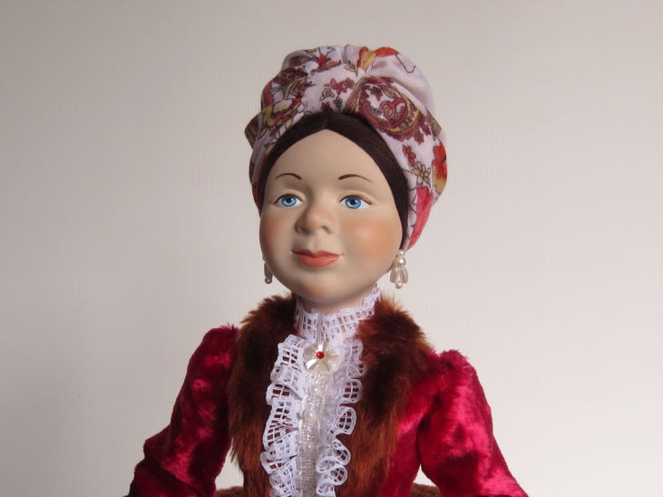 Кукла на чайник Серафима