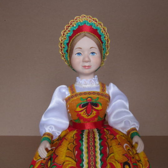 Кукла на чайник Любава