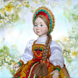 Кукла на чайник Любава