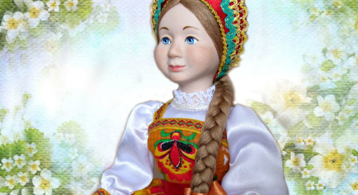 Новая кукла на чайник Любава
