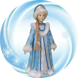 снегурочка новогодняя - новая кукла