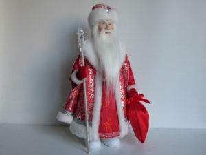 Дед Мороз в валенках, 40 см