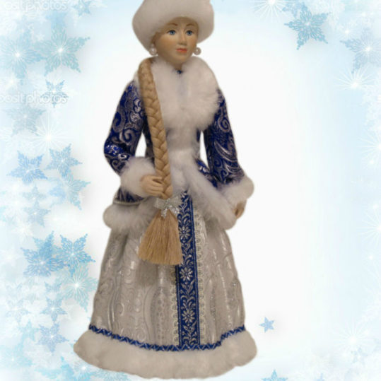 снегурочка 28 см -новая кукла